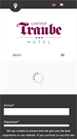 Mobile Screenshot of gasthof-traube.at