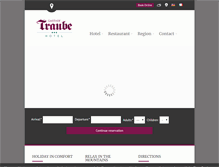 Tablet Screenshot of gasthof-traube.at